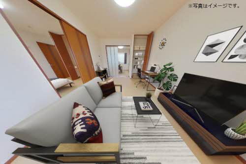 シャンテ 202 リビング