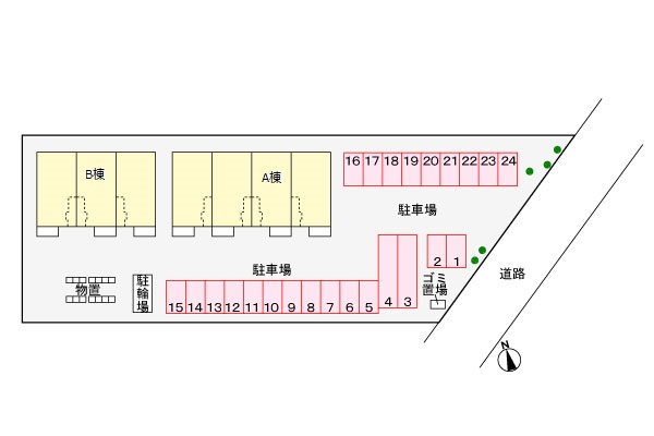 アドリアーノ Ａ 101 駐車場