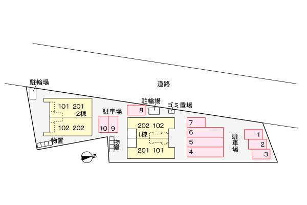 サウス ファウンテン 102 駐車場