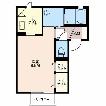 アルセ　L 202 間取り図