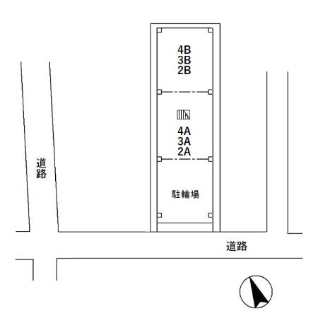 住営社駅東マンション 4B 駐車場