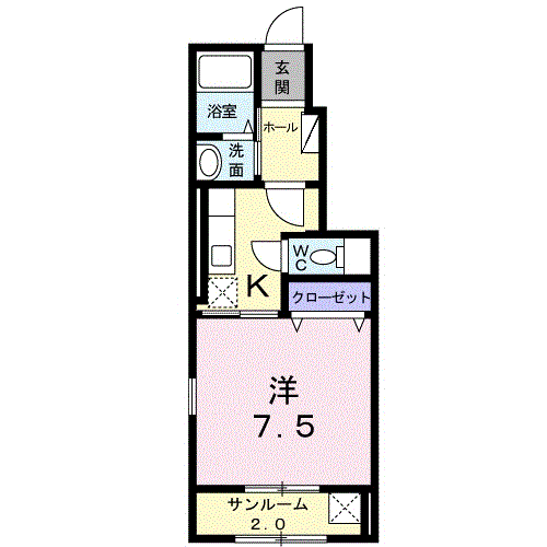 プラシード 106 間取り図