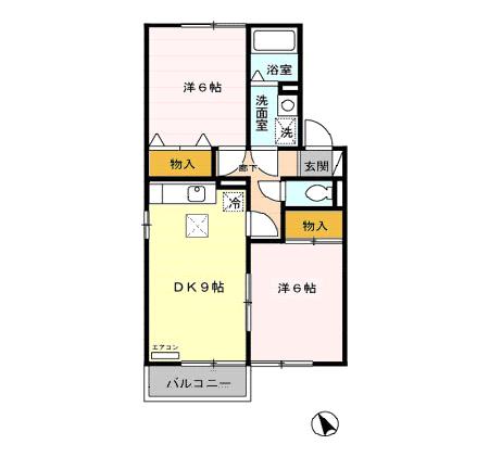 ソフィア 103 間取り図