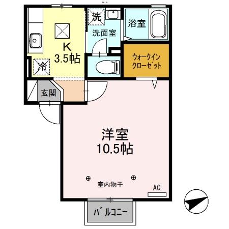 サンボナール 102 間取り図