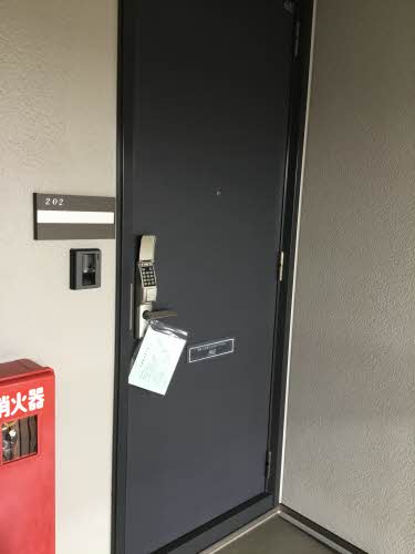 グリシナ　A 202 玄関