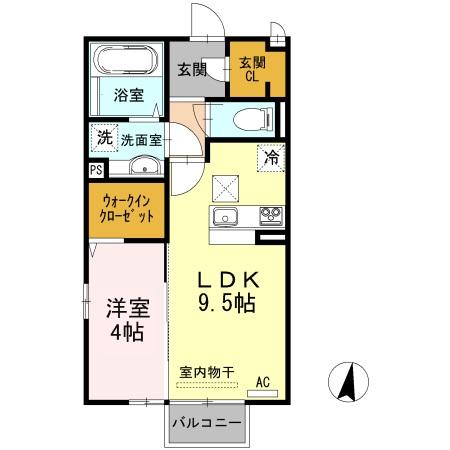 ソルフェージュ 106 間取り図