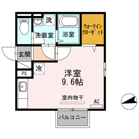 ケレス 205 間取り図