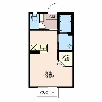 エーデルハイム 0202 間取り図