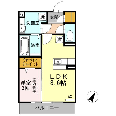 トリリオン 305 間取り図