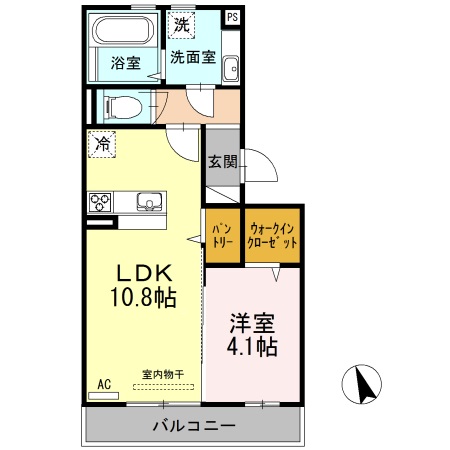 セブン アウルズ 302 間取り図