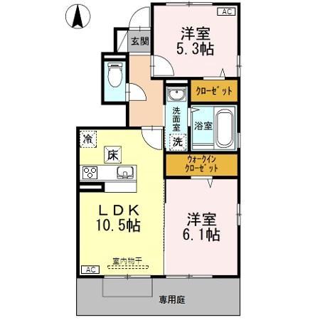 ファーマメント 101 間取り図