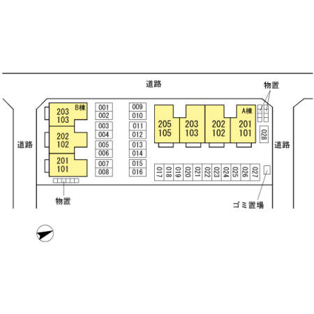 ラ･プランタン Ａ/Ｂ A205 その他