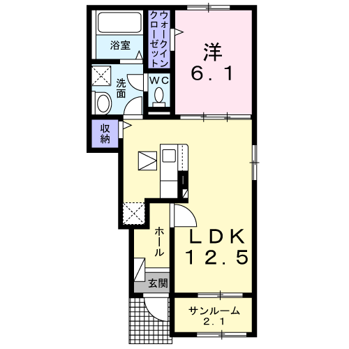 グランステラ 105 間取り図