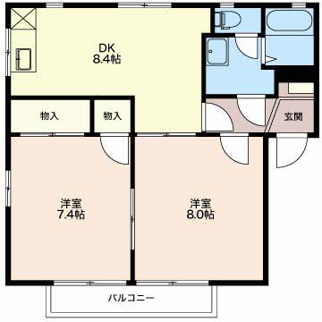 ユニオンハウス 0101 間取り図