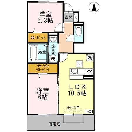 ファーマメント 102 間取り図