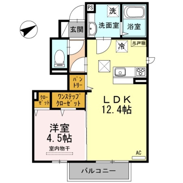 カピトロ 101 間取り図