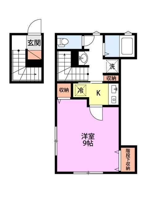 Sereno（セレーノ) 201 間取り図