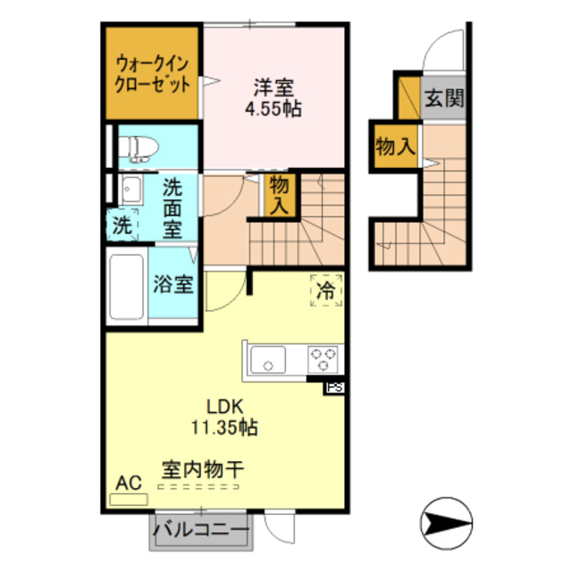 クレスト 203 間取り図