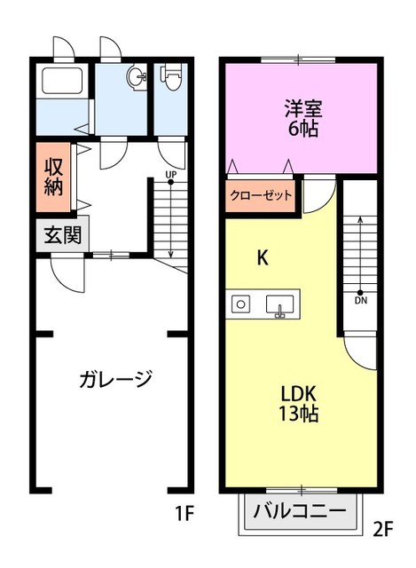 kokomoときめき東 B-3 間取り図