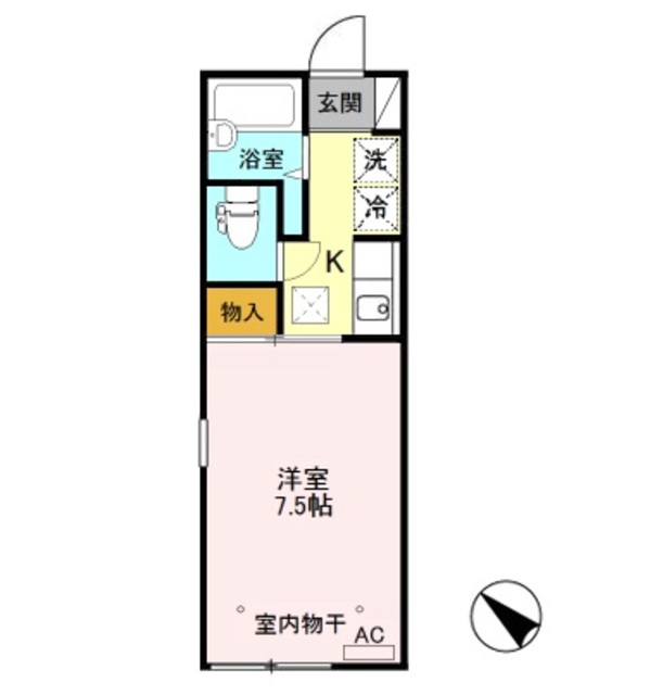 ビオラセア 105 間取り図