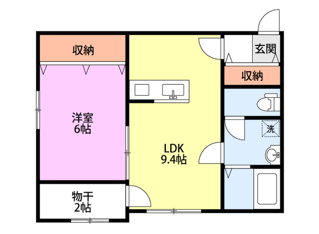 Luce（ルーチェ）Ⅱ 103 間取り図