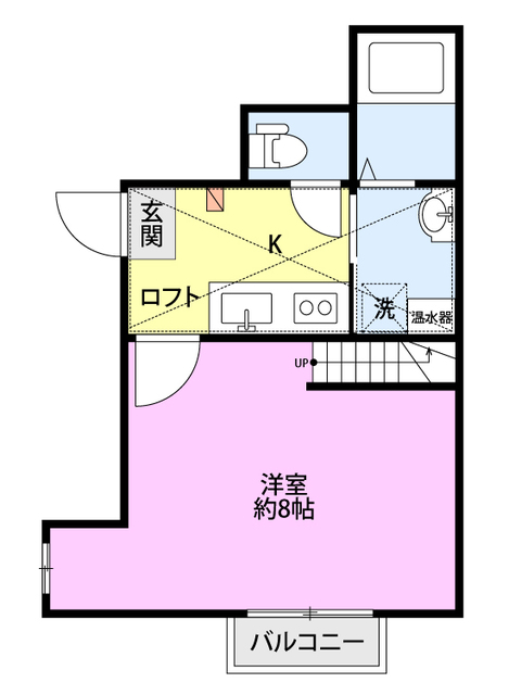 グランディー 109 間取り図
