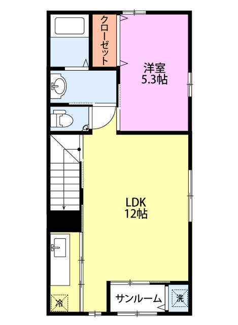 ＳｈａｄｏｗⅡ 205 間取り図