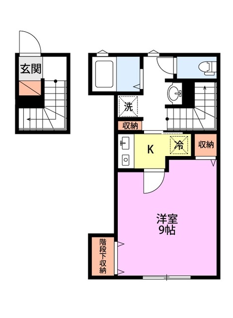 Sereno（セレーノ) 203 間取り図