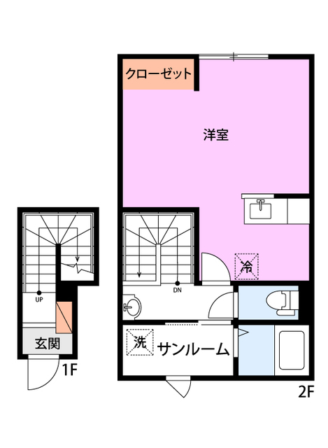 Cerilla de TOA dos 202 間取り図