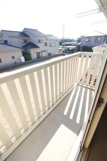 リーブワン 202 バルコニー