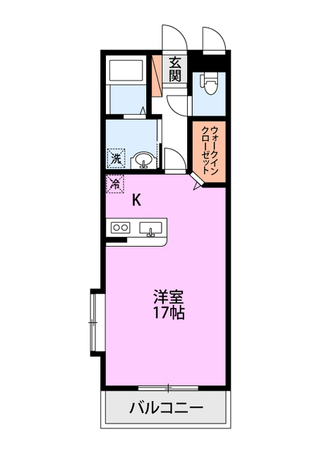 フェロー★風 104 間取り図