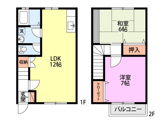 ラ・ファイエ 105 間取り図