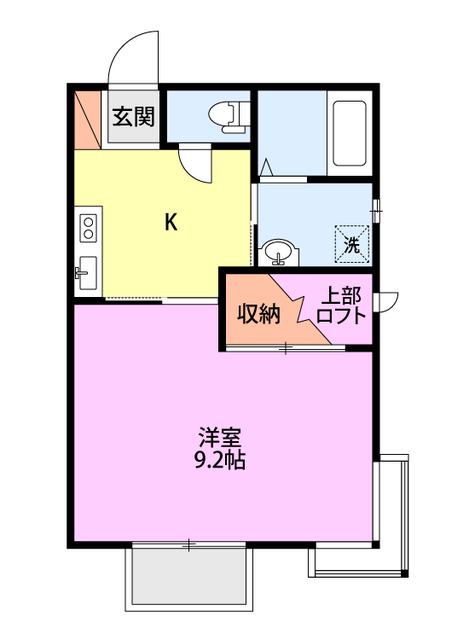 プラネット 202 間取り図