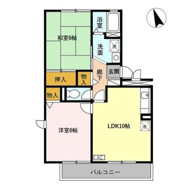 パークホームズ豊 302 間取り図
