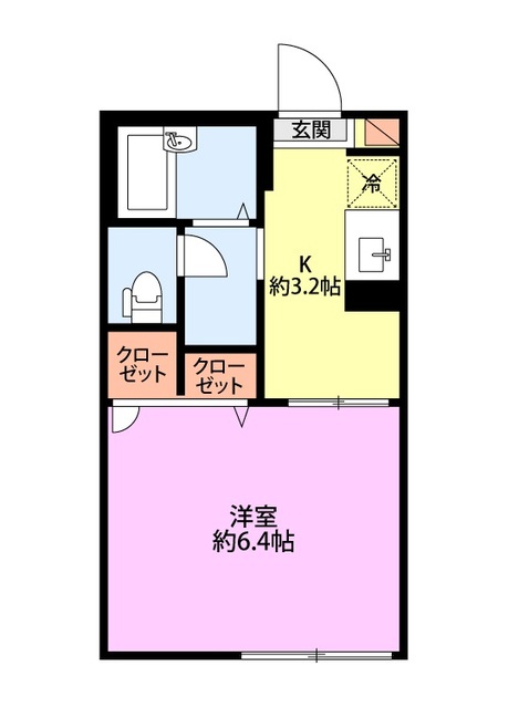 パークアベニュー青山 102 間取り図
