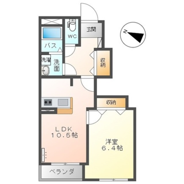 コンシェルジュ 103 間取り図