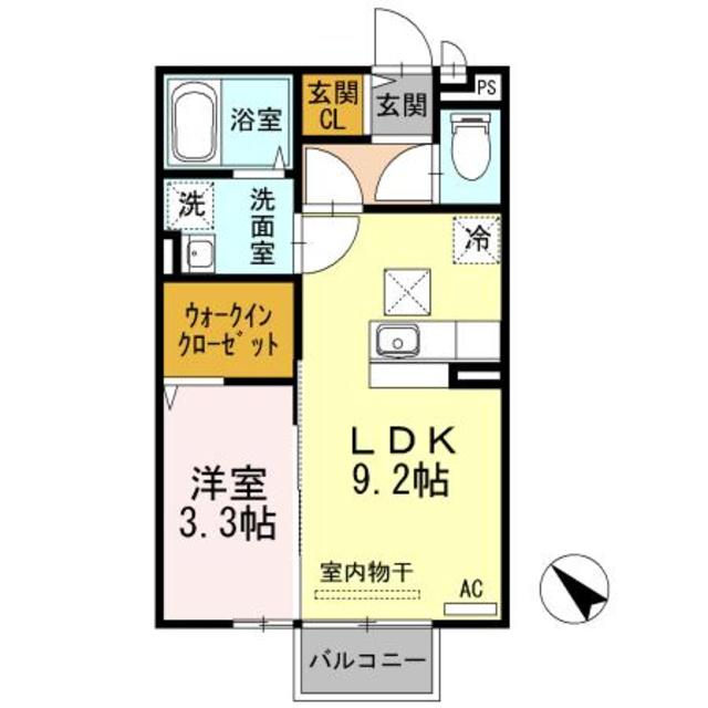 インサイドモート（大豆） 103 間取り図