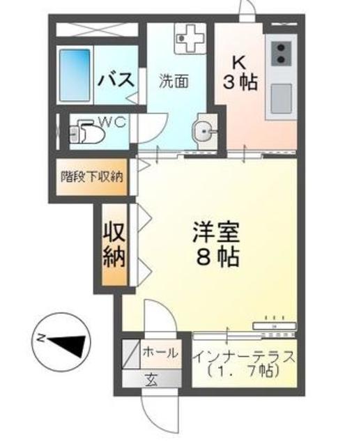 グランコートM・H 102 間取り図