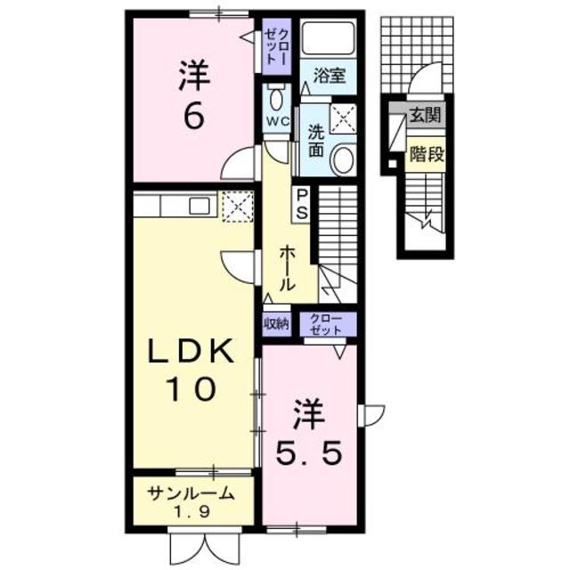 プレッソ 201 間取り図