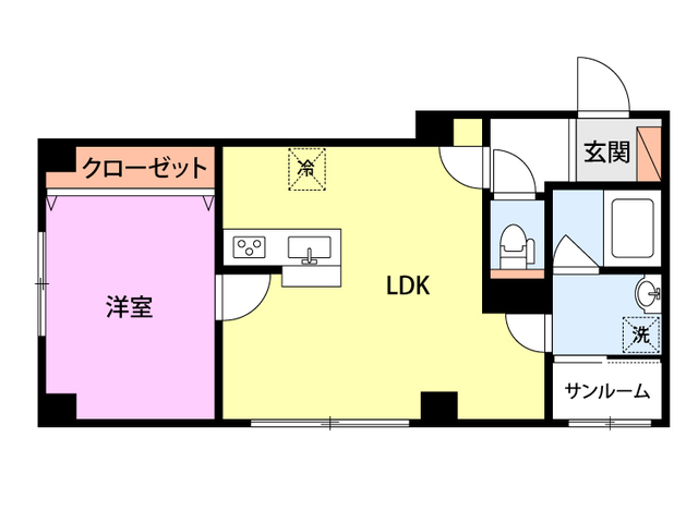 Laguna HillsⅢ 101 間取り図