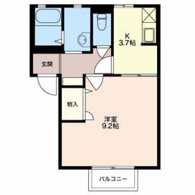 プレミール　C 105 間取り図