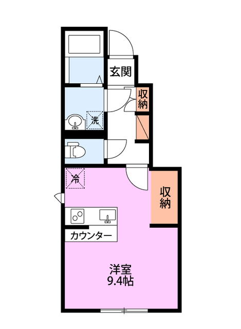 フォルテ 102 間取り図