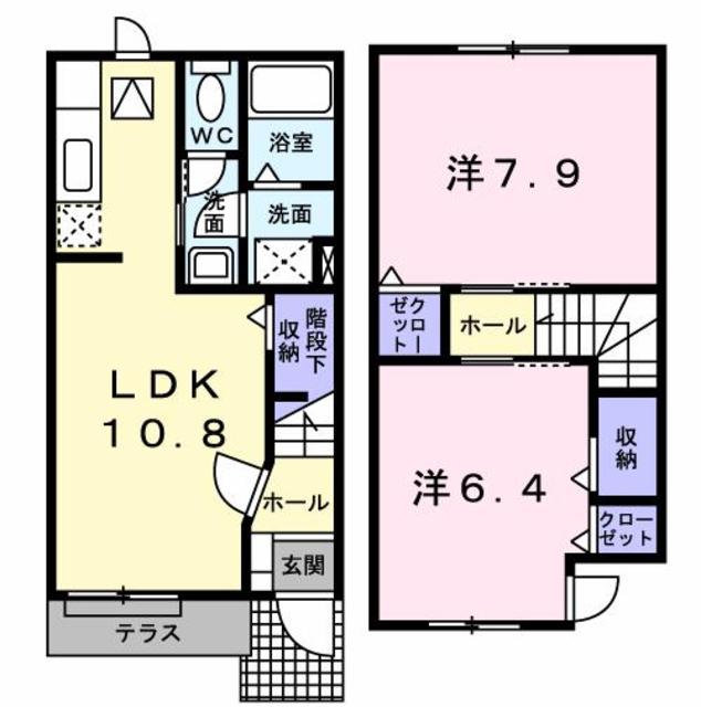 サランチェ 102 間取り図