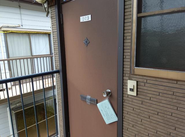 コーポニュー旭 203 玄関