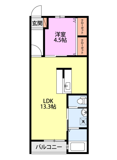ドリームクリエイトＳＫ 303 間取り図