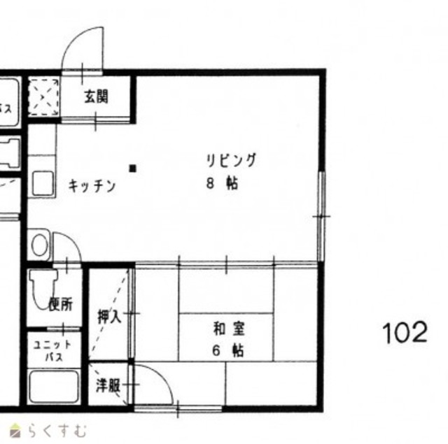 ハイツＩ Ｍ 202 間取り図