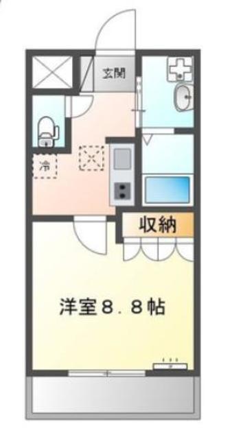 サンガーデン 105 間取り図