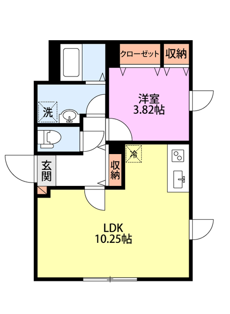 Casa Sole 205 間取り図