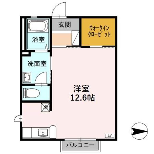 ルーナ 204 間取り図