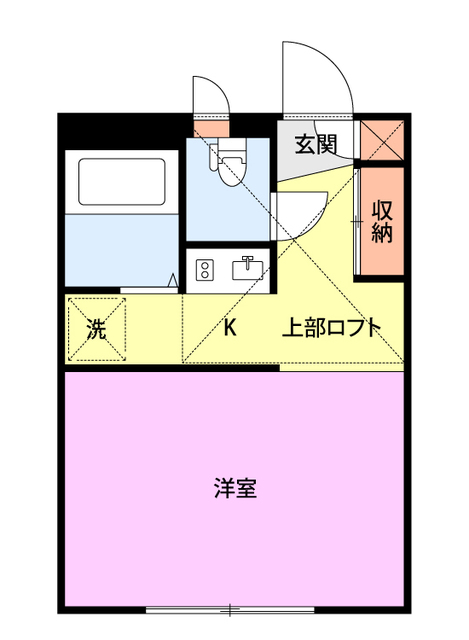 ジュネス江南 202 間取り図